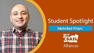 CSAIL Alliances Student Spotlight: Mehrdad Khani