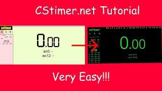 How To set up CS timer for Beginners (Basic Tutorial) | Very easy