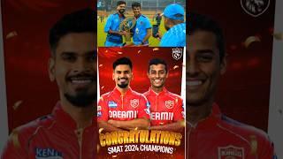 Syed mushtaq ali trophy 2024 Champion Mumbai |Shreyas Iyer and Suryansh shedge hero|#final #2024