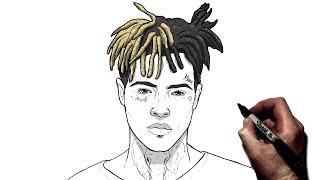 How To Draw XxxTentacion | Step By Step