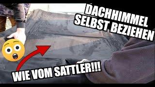 How to: Dachhimmel neu beziehen mit Alcantara | the easy way | BMW 325i Coupe E36