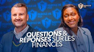 Questions & réponses sur les FINANCES | Pasteurs Joël Spinks & Chamime Osseni | Parole de foi