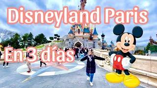 DISNEYLAND PARIS en 3 dias!!! Consejos, atracciones, tiempos de espera ️