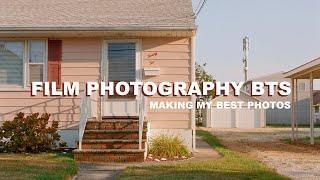 A Day of Film Photography BTS - Shooting in NJ