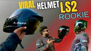 LS2 Rookie Viral Helmet in India  / best budget helmet for men under ₹4200/- / look price