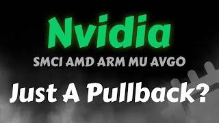 Nvidia Stock Analysis | Just A Pullback? AMD ARM AVGO MU SMCI | Nvidia Price Prediction