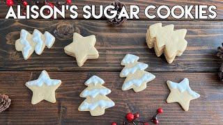 The best sugar cookies | No spread easy cut out sugar cookies | Christmas sugar cookies