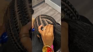 Neat stitch freestyle braids #shortsviral #reels #featured #foryou