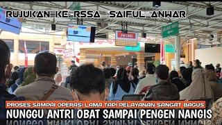 Get a referral to RSSA for free medical treatment using KIS / BPJS Saiful Anwar Malang Hospital