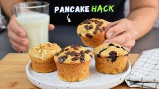 This healthy PANCAKE MUFFIN RECIPE is changing my mornings!