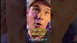 Tim Tszyu RESPONDS to Turki Alalshikh!