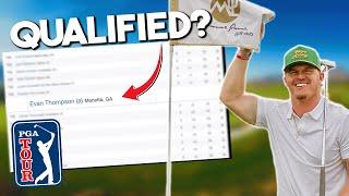 QUALIFYING FOR MY FIRST EVER WM OPEN START! (PGA TOUR)