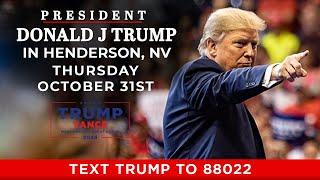 LIVE: President Trump in Henderson, NV