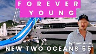 Forever Young ️ BVI Catamaran Charter I Power Catamaran  Two Oceans 55ft I Yacht  Full Walkthrough