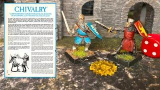 Warhammer Chivalry, the 1990 Knight Combat Game from Games Workshop