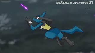 Pokemon Journeys Epiosde 84 Lucario vs Mega Alakazam sword and shield