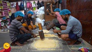 Gwalior Famous Gajak Making At Mohini Mega Factory l Gwalior Street Food