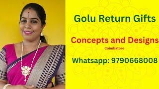 Navaratri Golu 2024, Return gifts @Concepts and Designs whatsapp 9790668008,pavila kunnavakkam