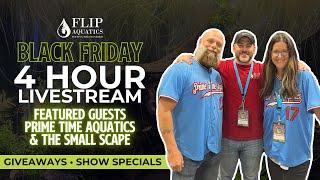 Black Friday LIVE - 4 HOURS of Giveaways, Show Specials + Special Guests!