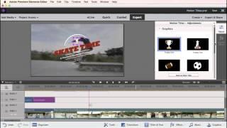 Tell Dazzling Stories with Motion Titles in Premiere Elements 14