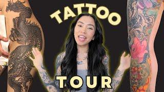 What 16+ Sessions of Tattoos Looks Like | TATTOO TOUR AURTENCIO