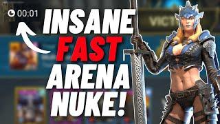 INSANE 1 SECOND Woad-Painted Arena Team! • RAID Shadow Legends