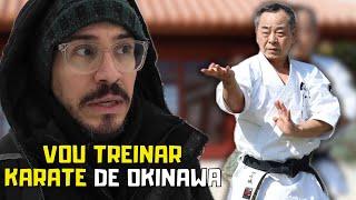 Karate de OKINAWA vai me ajudar | Lutador treinando Katá | Vlog