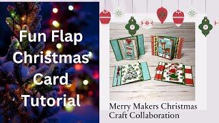 Fun Flap Christmas Card Tutorial