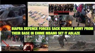 WOTOWOTO : BIAFRA DEFENCE FORCES SACK ZOO TÈRRØRÍST ARMY FROM THEIR BASE  EHIME MBANO IMO STATE