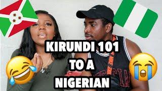 TEACHING A NIGERIAN HOW TO SPEAK KIRUNDI (THE STUGGLE)..