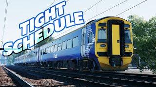 Glasgow to Edinburgh - ScotRail BR Class 158 (Train Sim World 4)