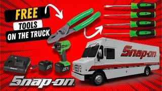 Snap On Freebies On The Truck Today!