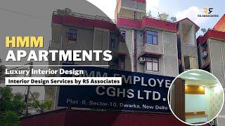 Transforming a Dwarka Flat | Interior Design Services in Dwarka | Luxury Interiors | HMM Apartments