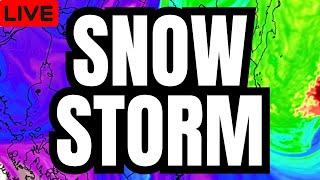 MAJOR WINTER STORM - SIGNIFICANT SNOW, ICE & SEVERE WEATHER - LIVE WEATHER CHANNEL