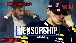 MAX VERSTAPPEN FIRST VICTIM OF SWEARING CRACKDOWN