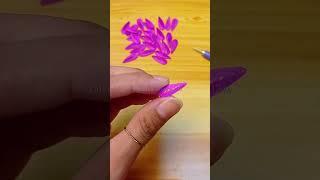 Tiny but mighty! #DIYPaperFlowers #HandmadeArt #QuillingArt #CreativeCrafts #papercraft