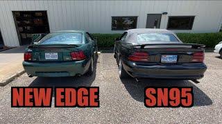 New Edge 4.6 Revs VS SN95 5.0 Revs - Flowmaster 40s On Both