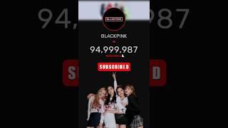 SUBSCRIBEEEE - BLACKPINK hit 95 MILLION  subscriber #blackpink #blackpinkedit #shorts #lisa #rose