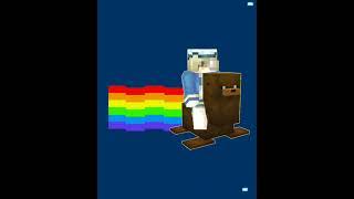 nyanyanyanya #oliver #minecraft #nyancat