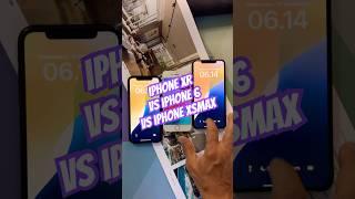 Test boot iPhone xr vs iPhone 6 vs iPhone xs max