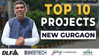 TOP 10 PROJECTS IN NEW GURGAON | READY TO MOVE | UNDER CONSTRUCTION | REALTY REVIEWS