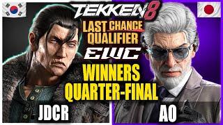 JDCR (DRAGUNOV) vs AO (VICTOR) - Tekken 8 Esports World Cup Last Chance Qualifier