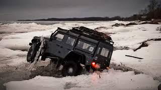 Radio-controlled Defender MJX H8H full throttle #rc #video