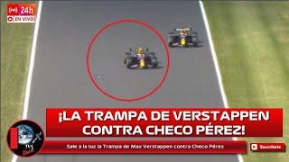 Sale a la luz la Trampa de Max Verstappen contra Checo Pérez