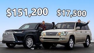 2022 Lexus LX600 vs 2003 Lexus LX470 // Baller Meets Beater