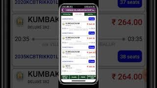 Government Bus TNSTC Ticket Booking Online