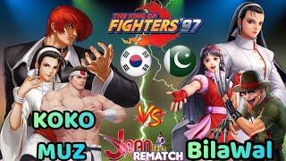 KOF97 | Kokomuz    Bilawal  Ft10 ReMatch | Amazing Player's