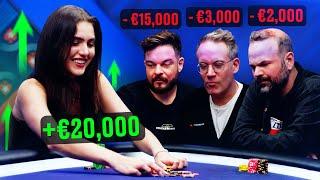 How Alexandra Botez Keeps MAKING MONEY from the PROS! |  S1 E5 | Mystery Cash Challenge | PokerStars