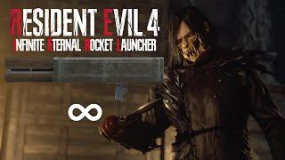 Resident Evil 4 Remake - Infinite Eternal Rocket Launcher Only in Professional Full Gameplay