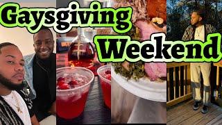 Gaysgiving Weekend | The Crew Is Back Together | FL Crew Meets ATL Crew | Surprise Vlog | Fall Vibes